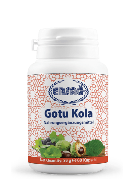 Ersag Gotu Kola, Horse Chestnut, Grape Seed, Coenzyme Q10