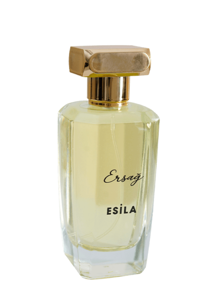 Experience the allure of Ersag Esila EDP, a 100ml women's perfume blending fresh vanilla, green tangerine, water jasmine, and lily, with a sensual base of sandalwood, cashmere, and ambergris.