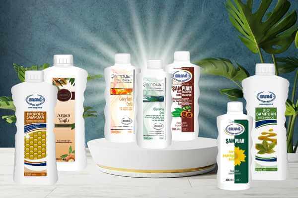 ŞAMPUANLAR Ersağ şampuan serisi, farklı saç tipleri ve ihtiyaçlarına yönelik geniş bir ürün yelpazesi sunuyor