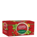 Ersag Red Blend Gemischter Kräutertee mit Sudan Okra, Caramia Blume, Zitronenmelisse, Capsicum, Zitrusfrüchte